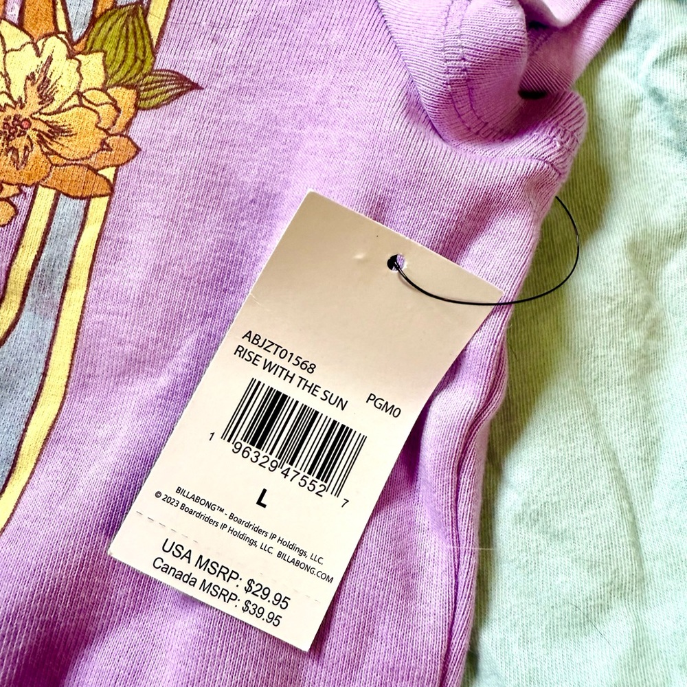 Billabong 4 Girls size L Graphic Tee Collection - Picture 10 of 12